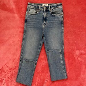 Brand New Free People Raw High-Rise Jegging